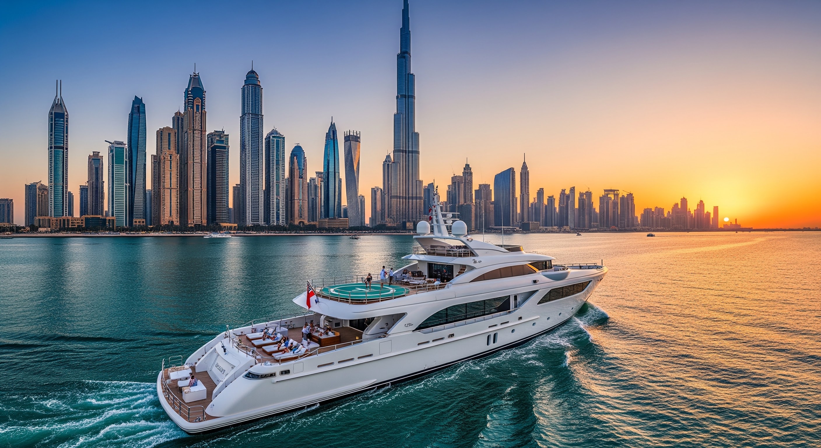 Mega Yacht Cruise Trip in Dubai