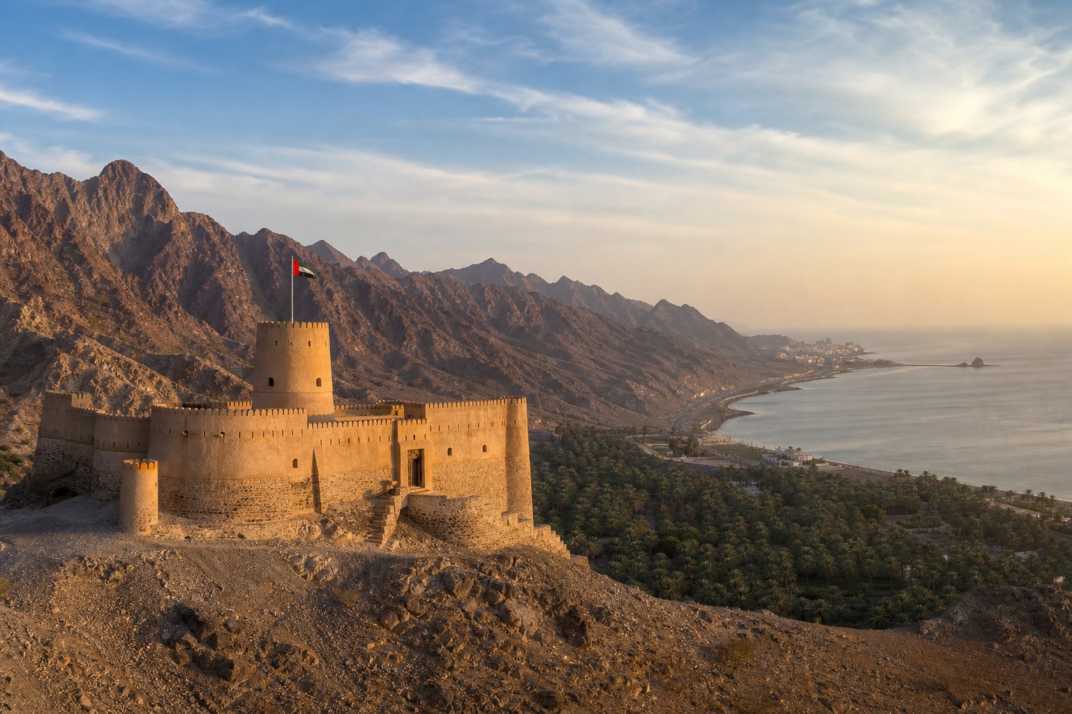 Fujairah City Tour – Where Mountains Meet the Gulf of Oman