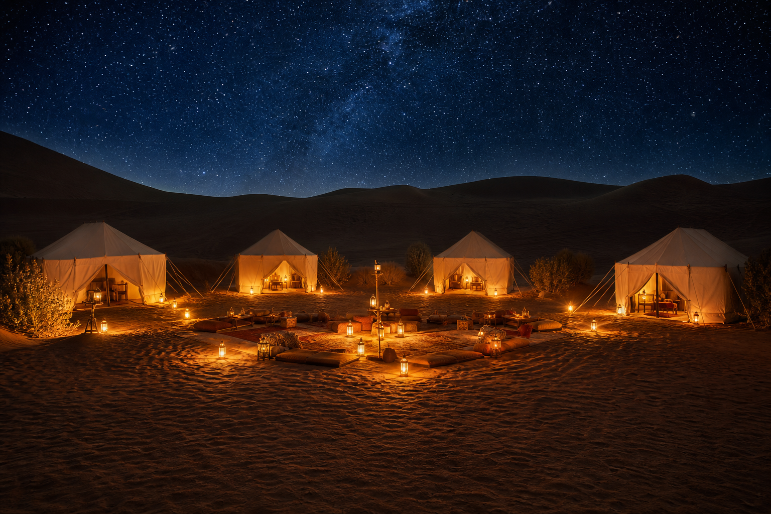 Overnight Desert Safari Dubai – Sleep Under the Stars in the Arabian Desert